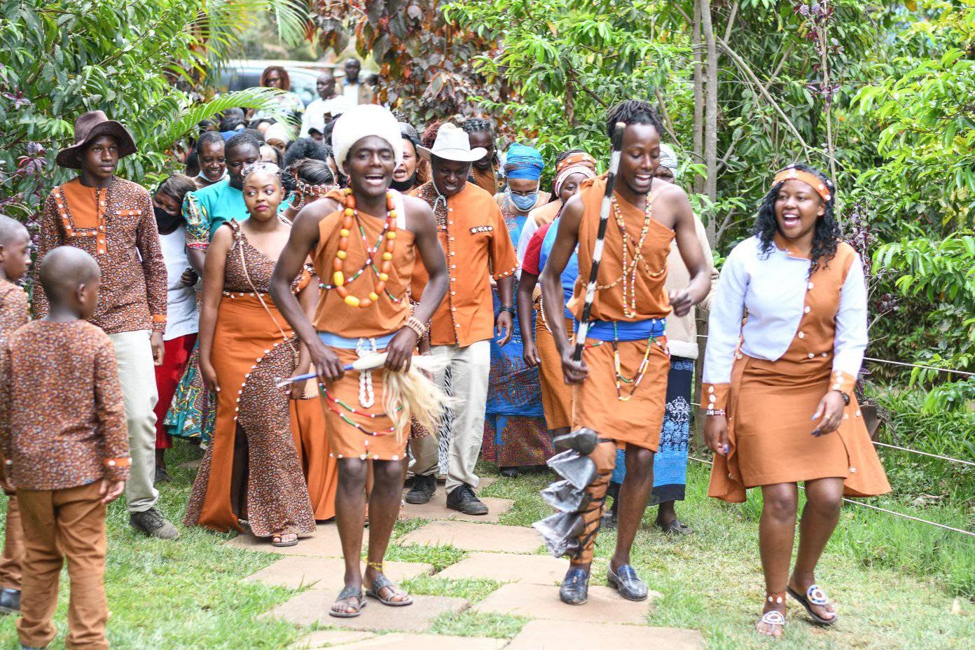 Traditional Kenyan ceremony